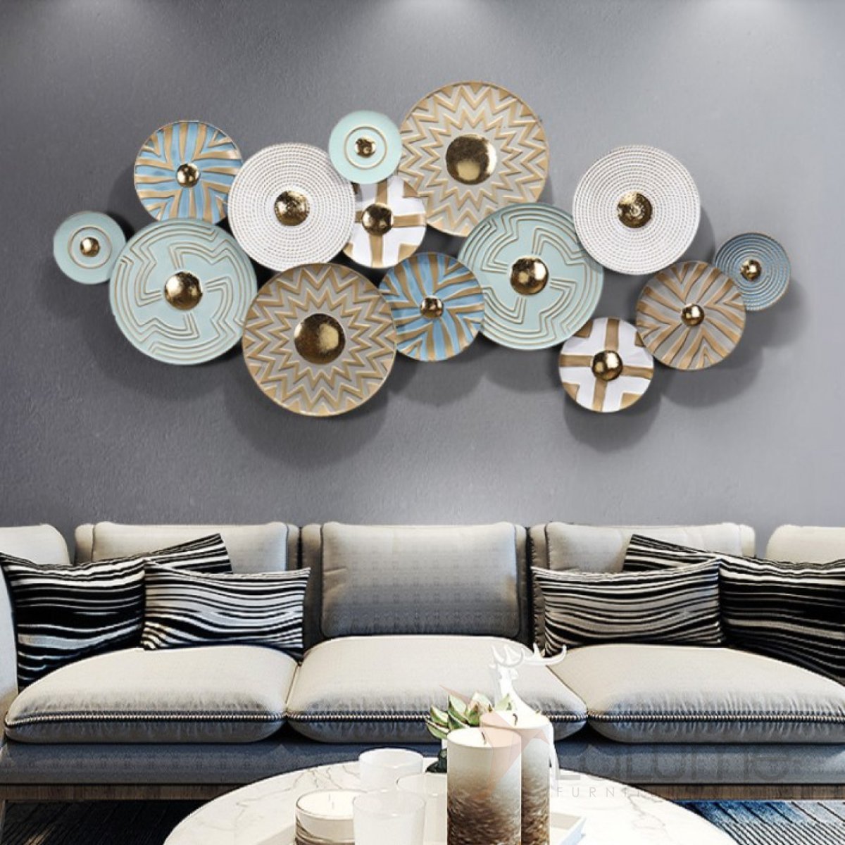 ДЕДЕКОР стены в спальне