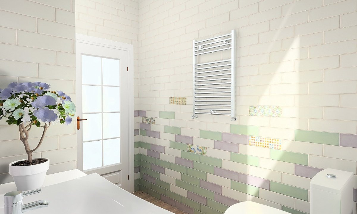 Желтая ванная комната