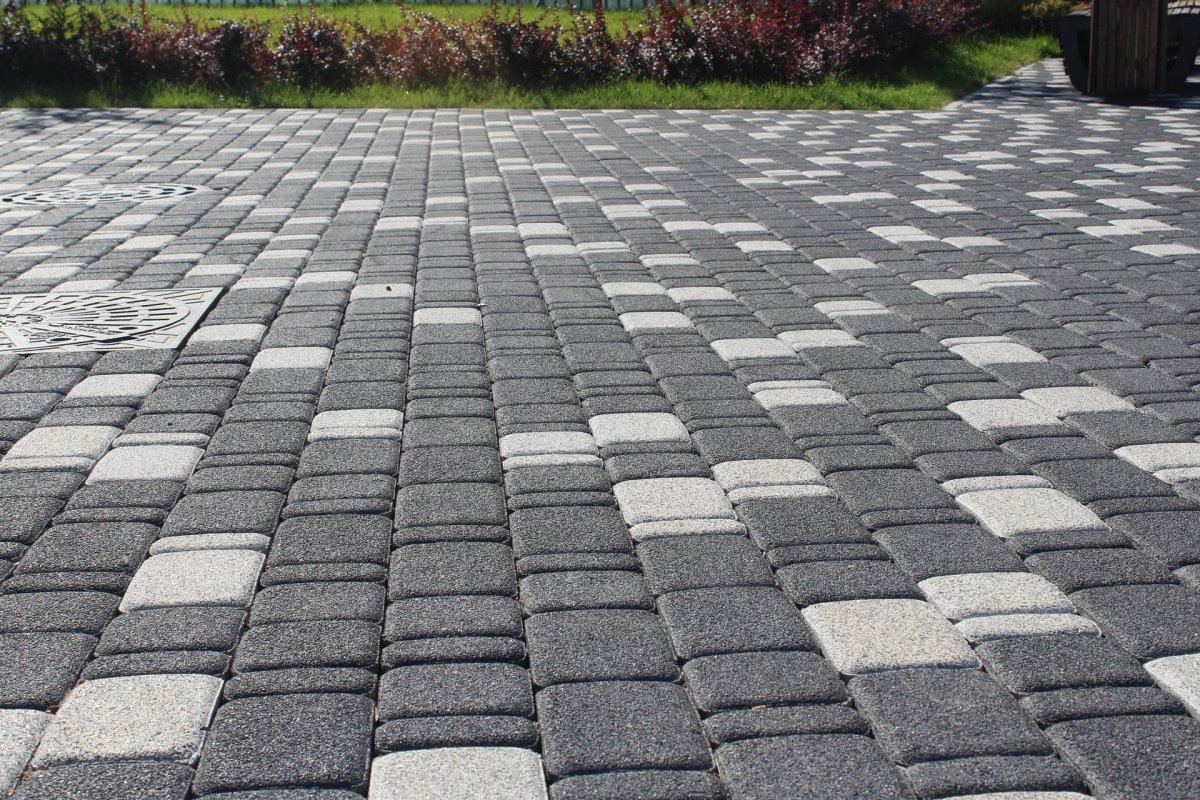 Плитка тротуарная "брусчатка 2-х слойн(200х100х60) "Браун"