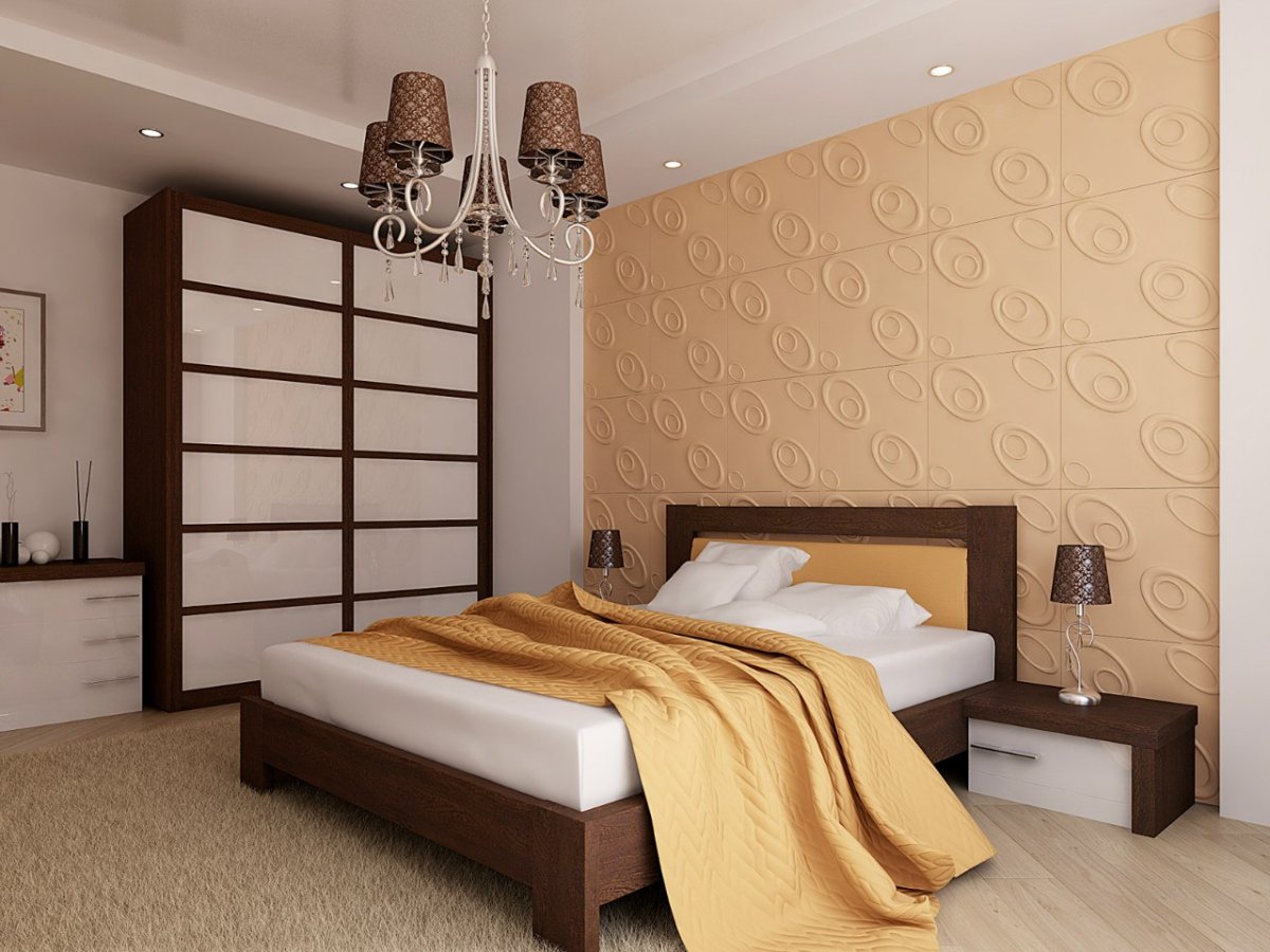 Шпонированные панели Wallhof Wood "тик"