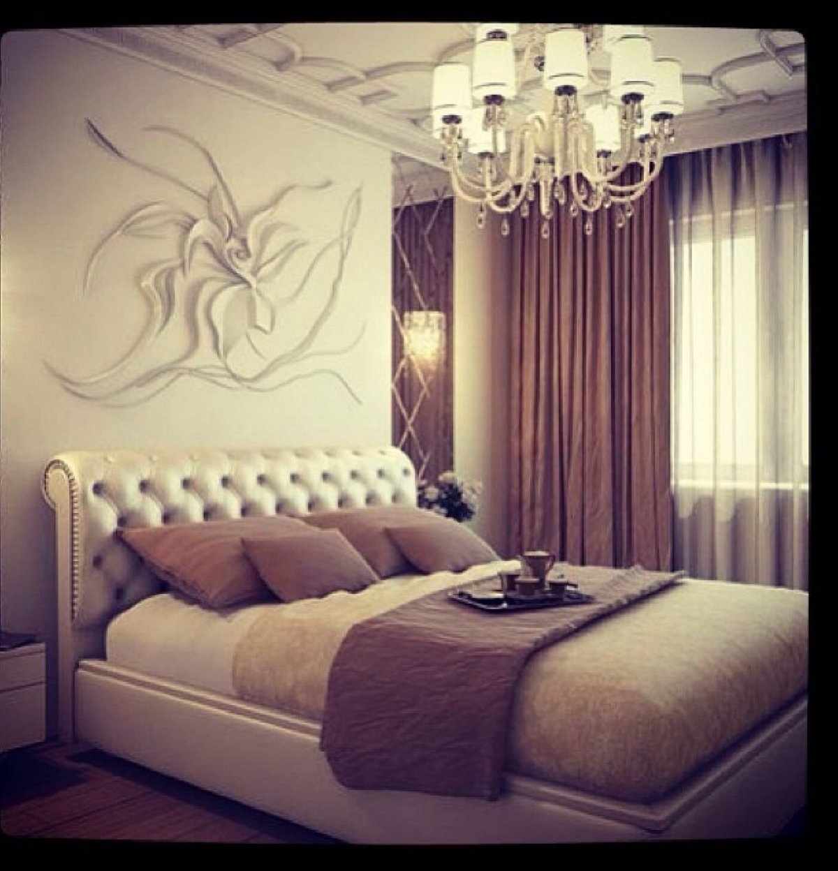 Барельеф в современном интерьере