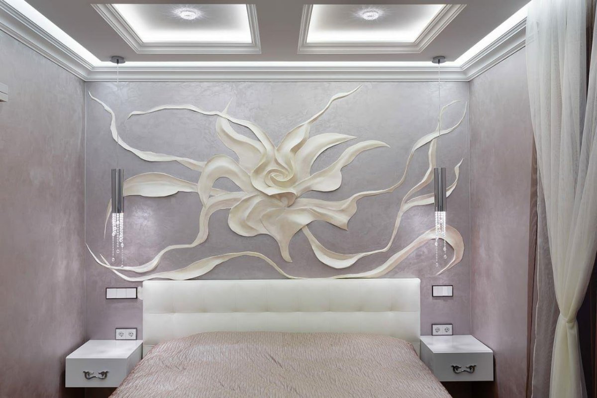 Барельеф в современном интерьере