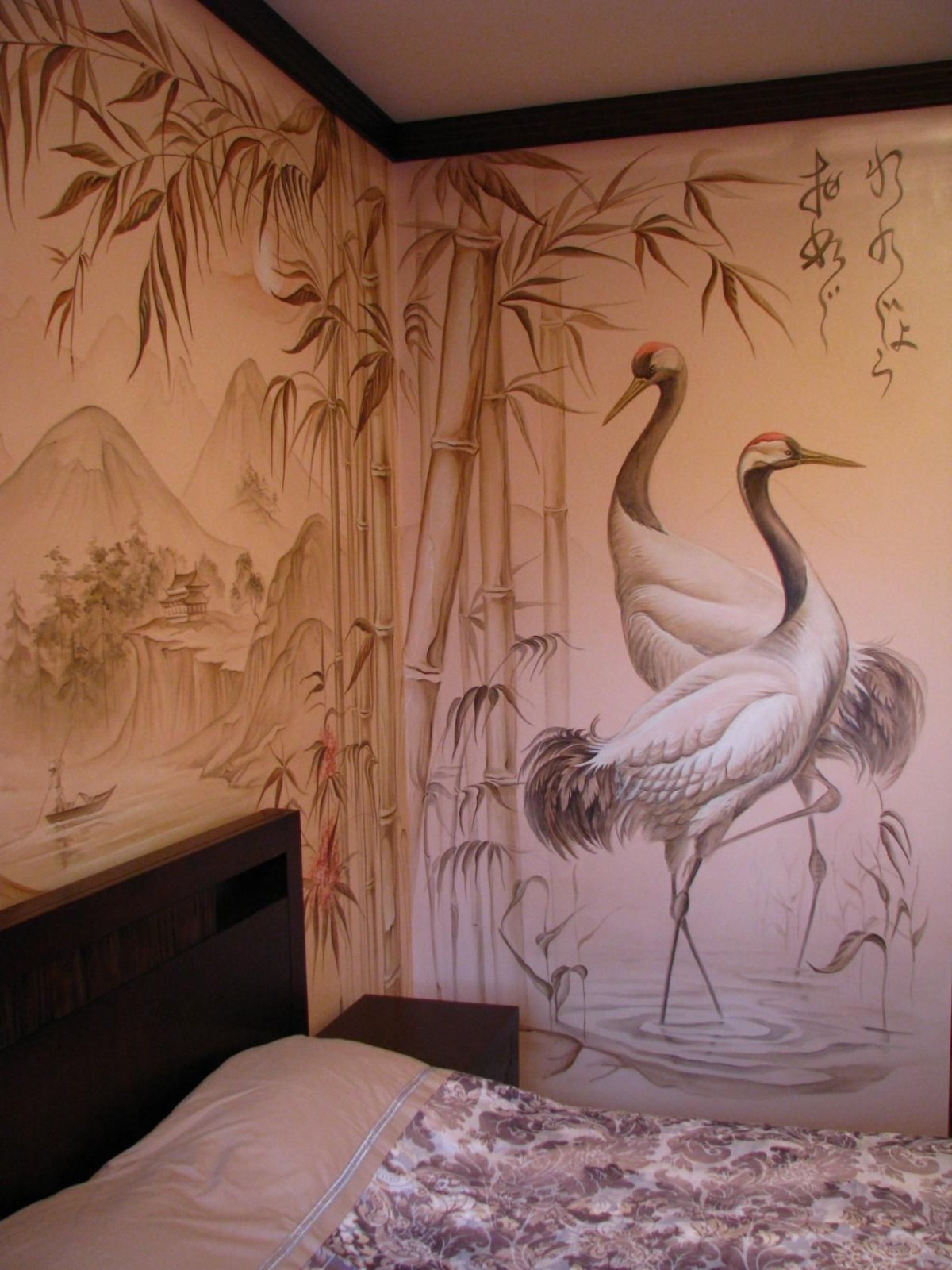 Панно из шпаклевки на стену