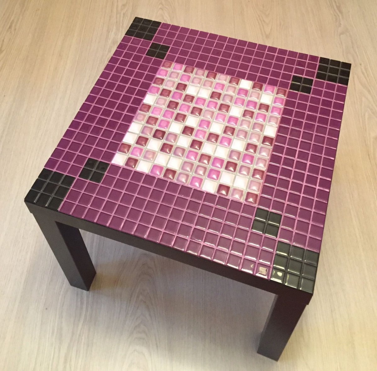 Мозаика шахматный столик