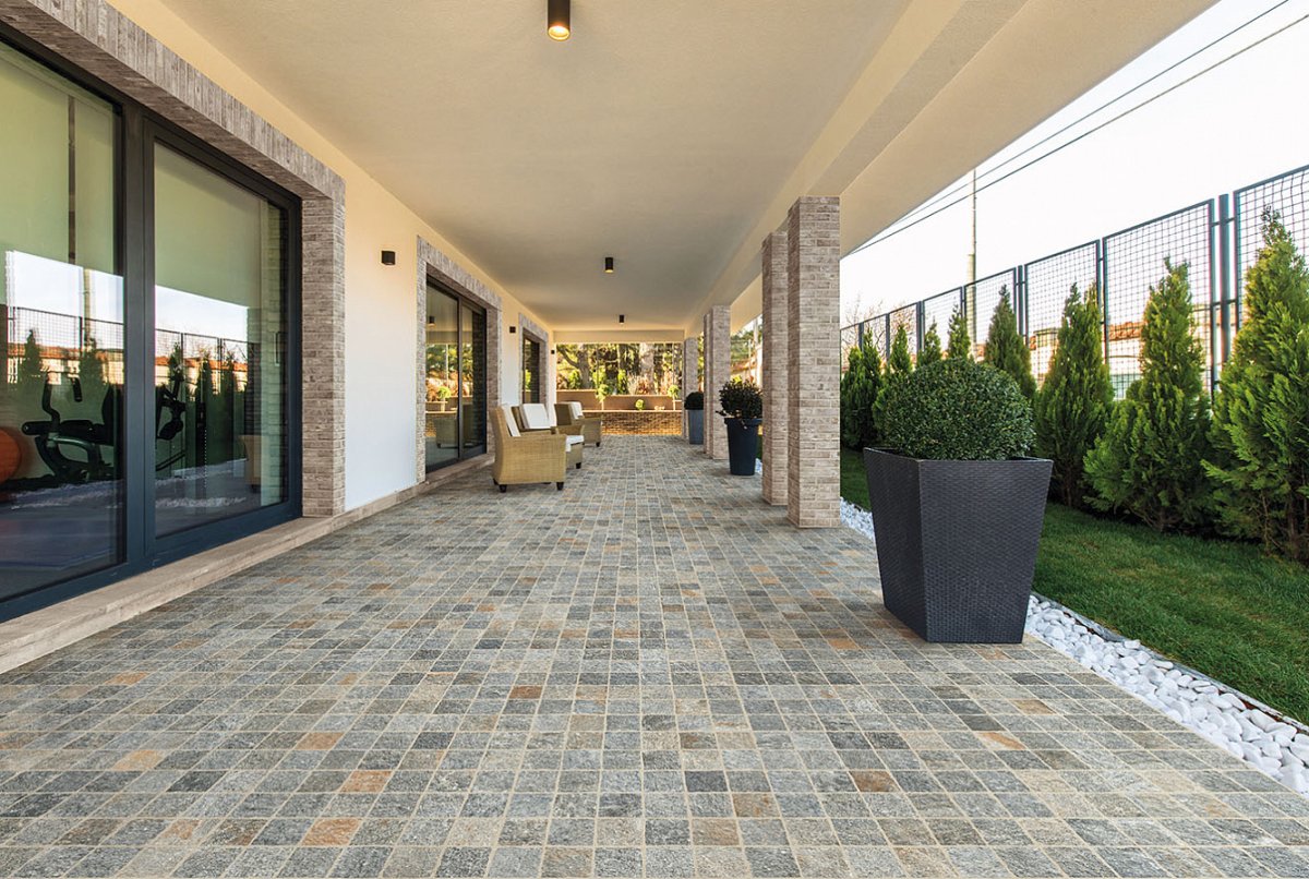 Плитка уличная нескользящая морозостойкая