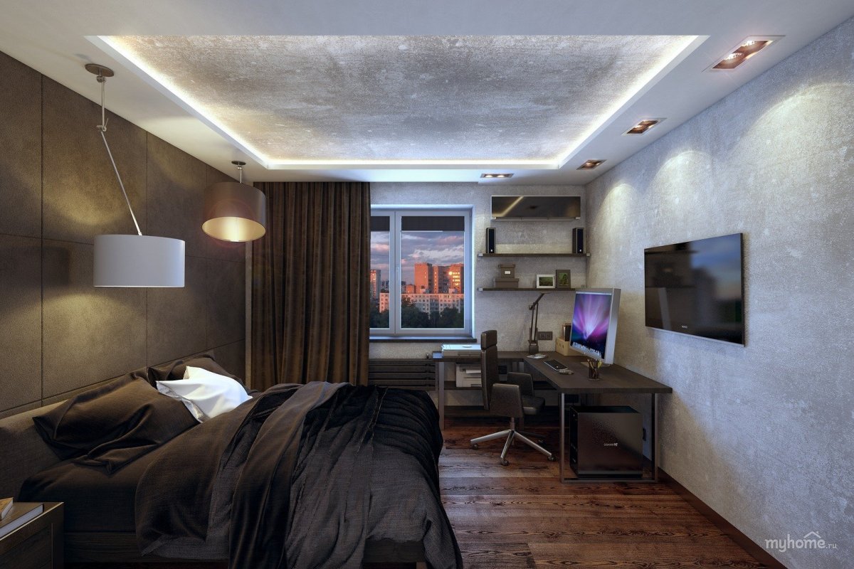 Спальня холостяка