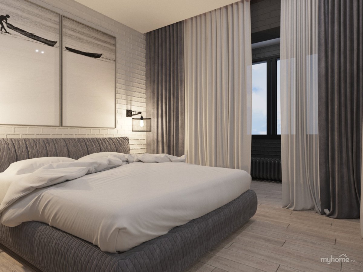 Холостяцкая спальня