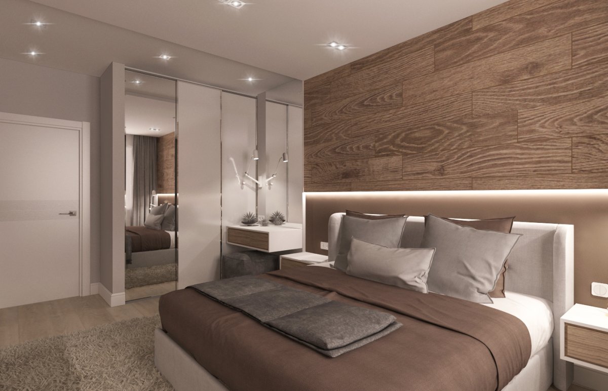 Мужская спальня холостяка