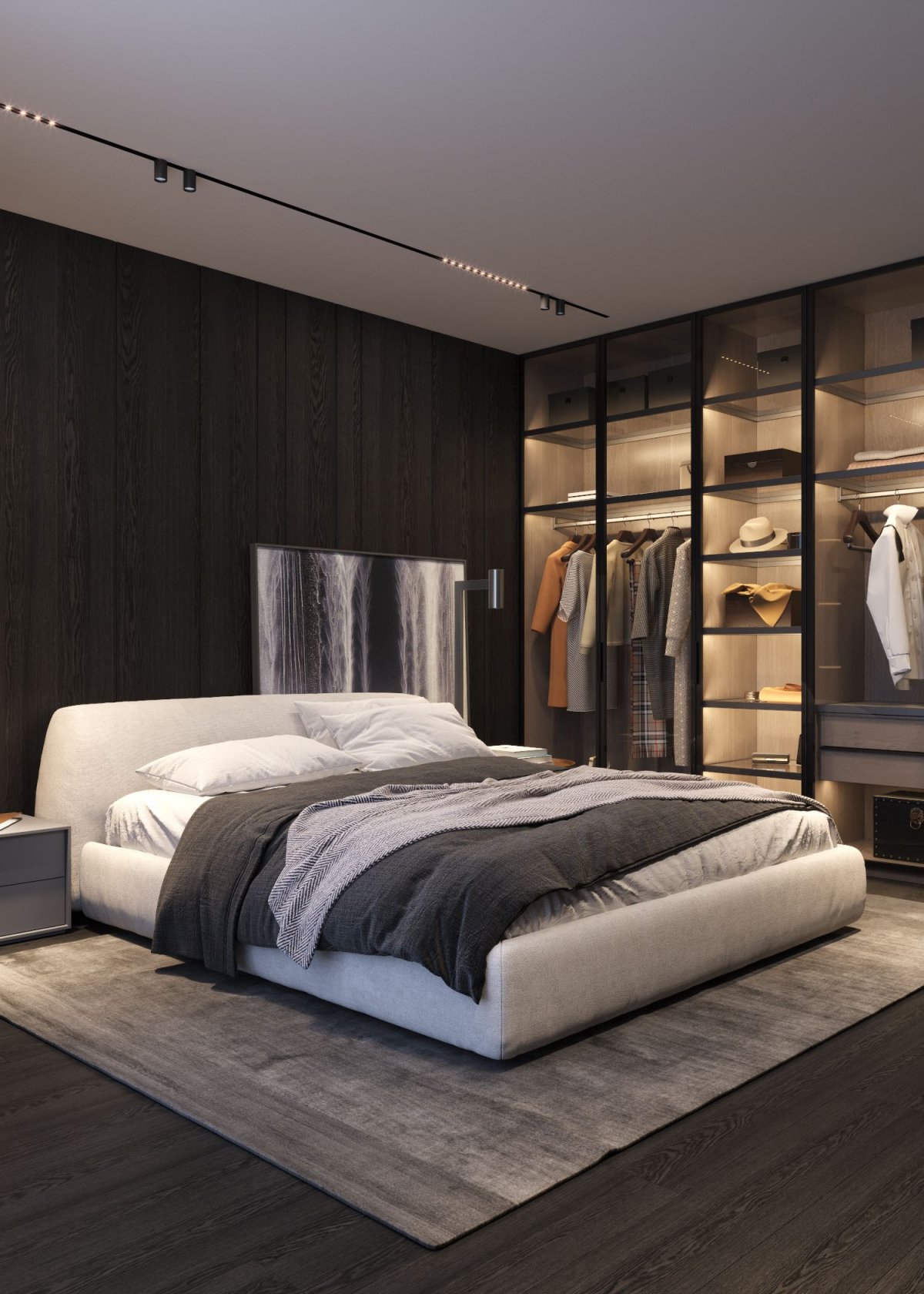 Спальня закоренелого холостяка