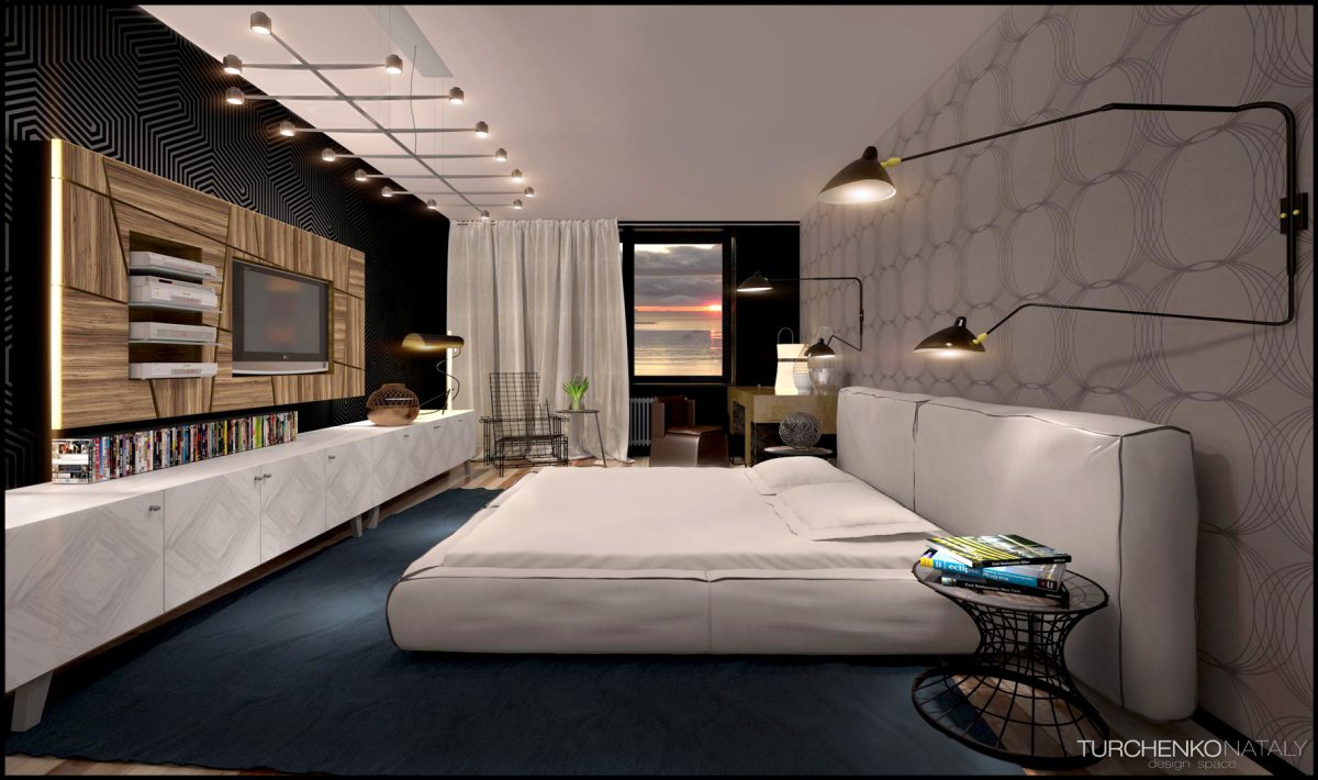 Дизайн интерьера спальня Санкт Петербург