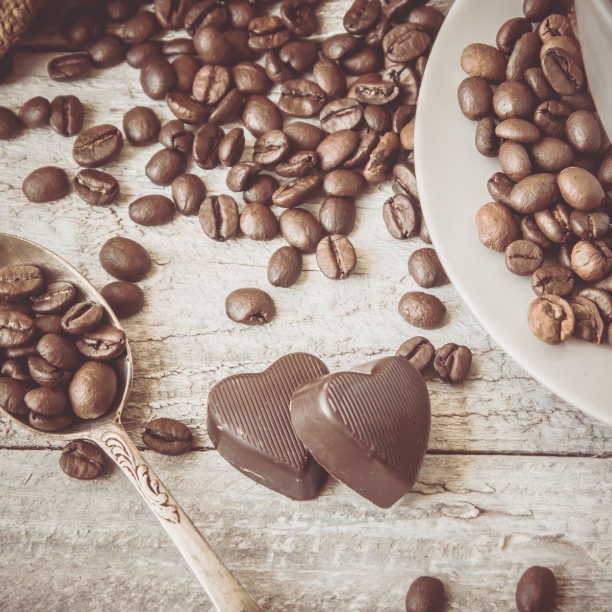 Зерна кофе Эстетика