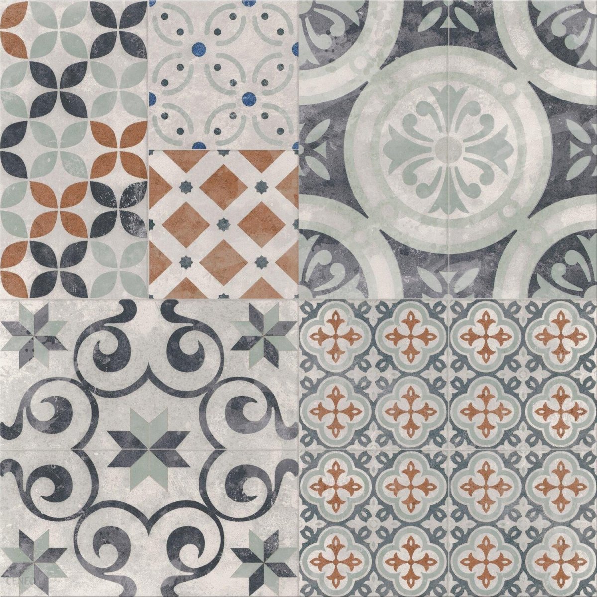 Motley плитка Церсанит