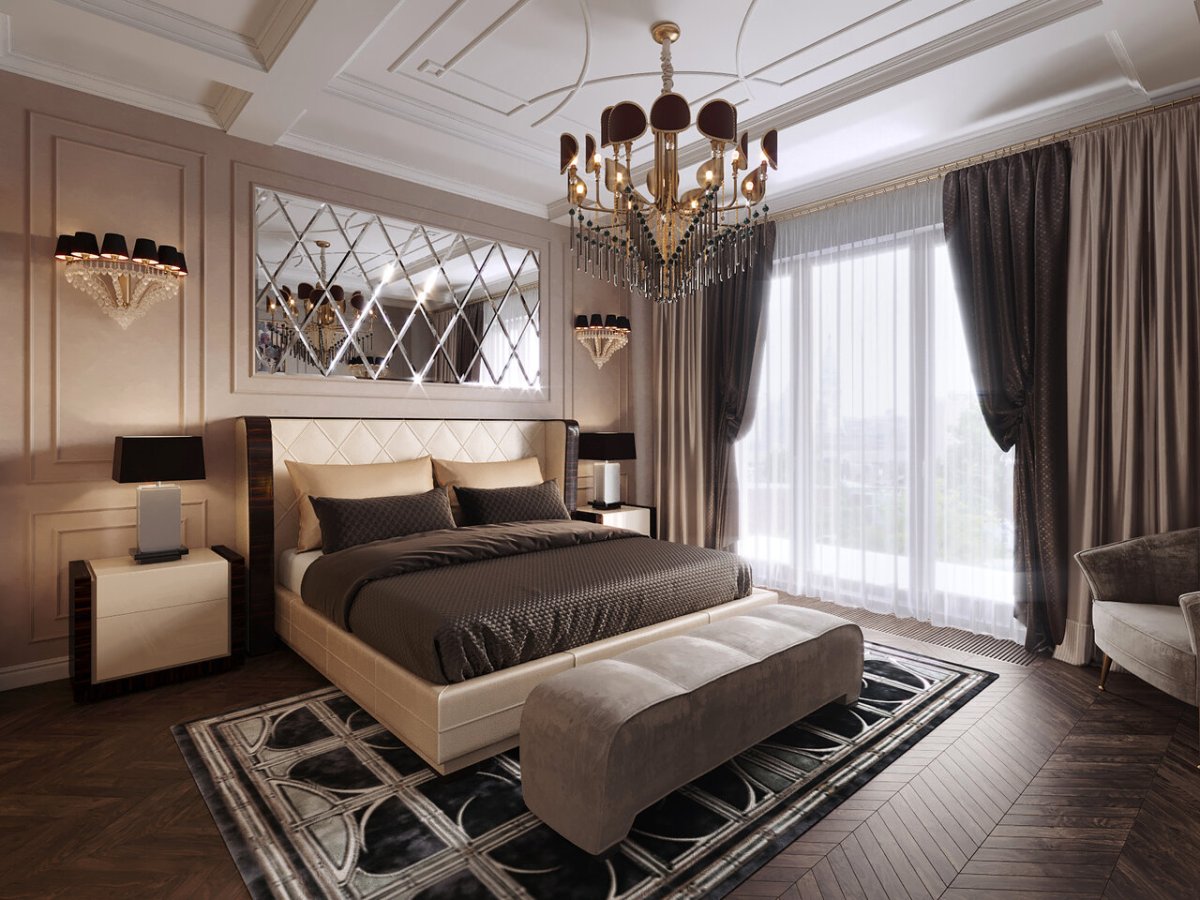 Кровать арт-деко, Неоклассика