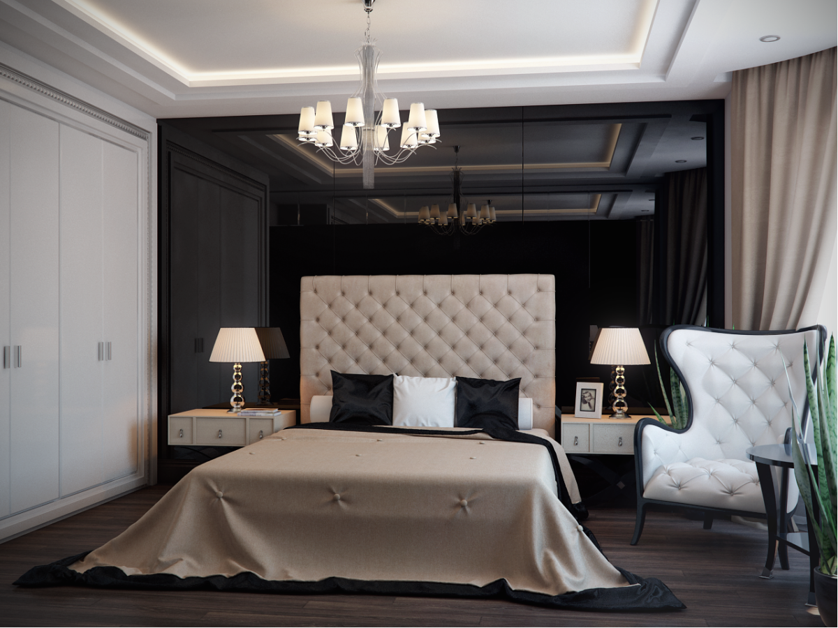 Спальня ар деко