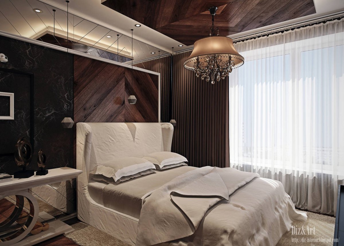 АРТДЕКО стиль интерьер спальни