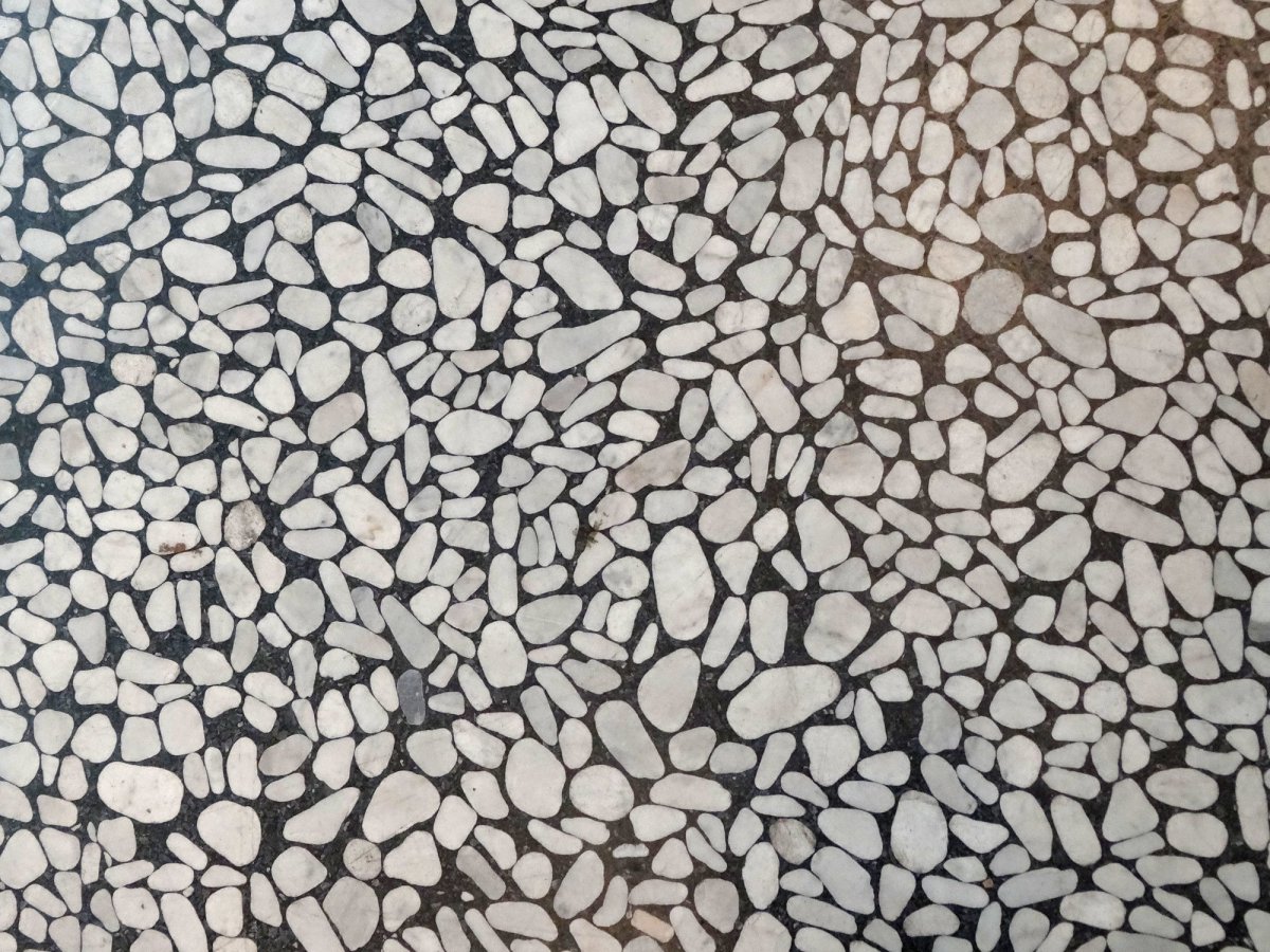 Текстура терраццо крупный