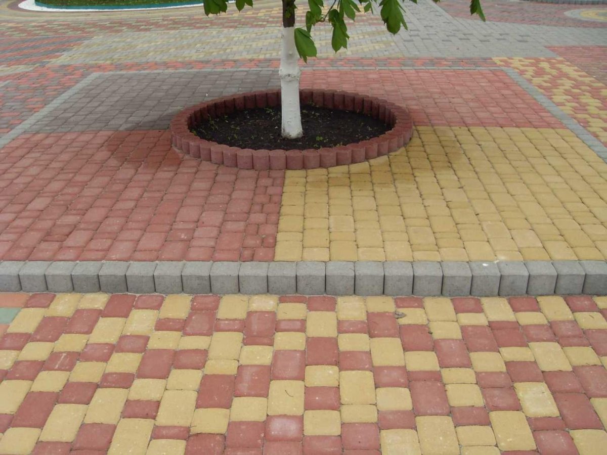 Красивые тротуарные дорожки