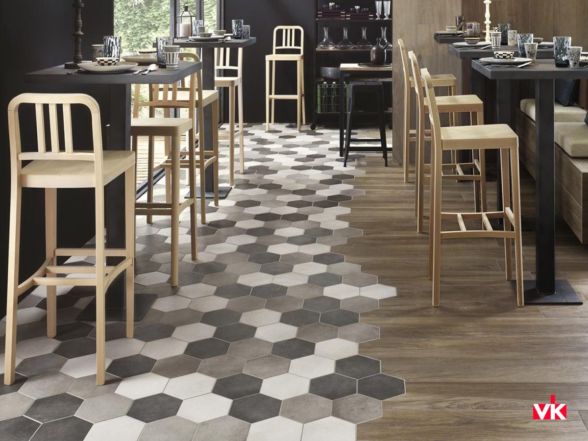 Equipe Hexatile Gris Mate