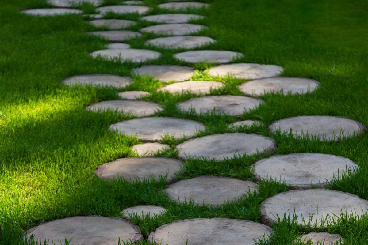 Круговая Садовая дорожка