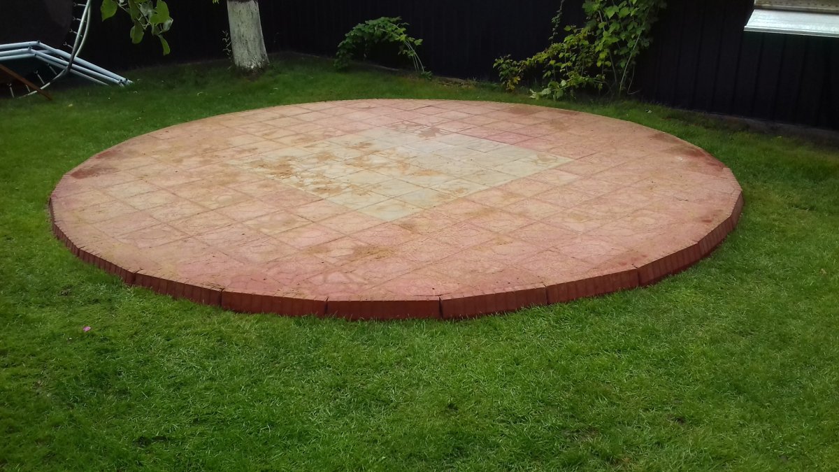 Площадка под каркасный бассейн