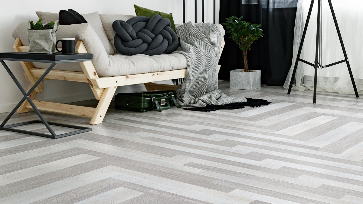 ПВХ плитка «City Grey» 4/0,30