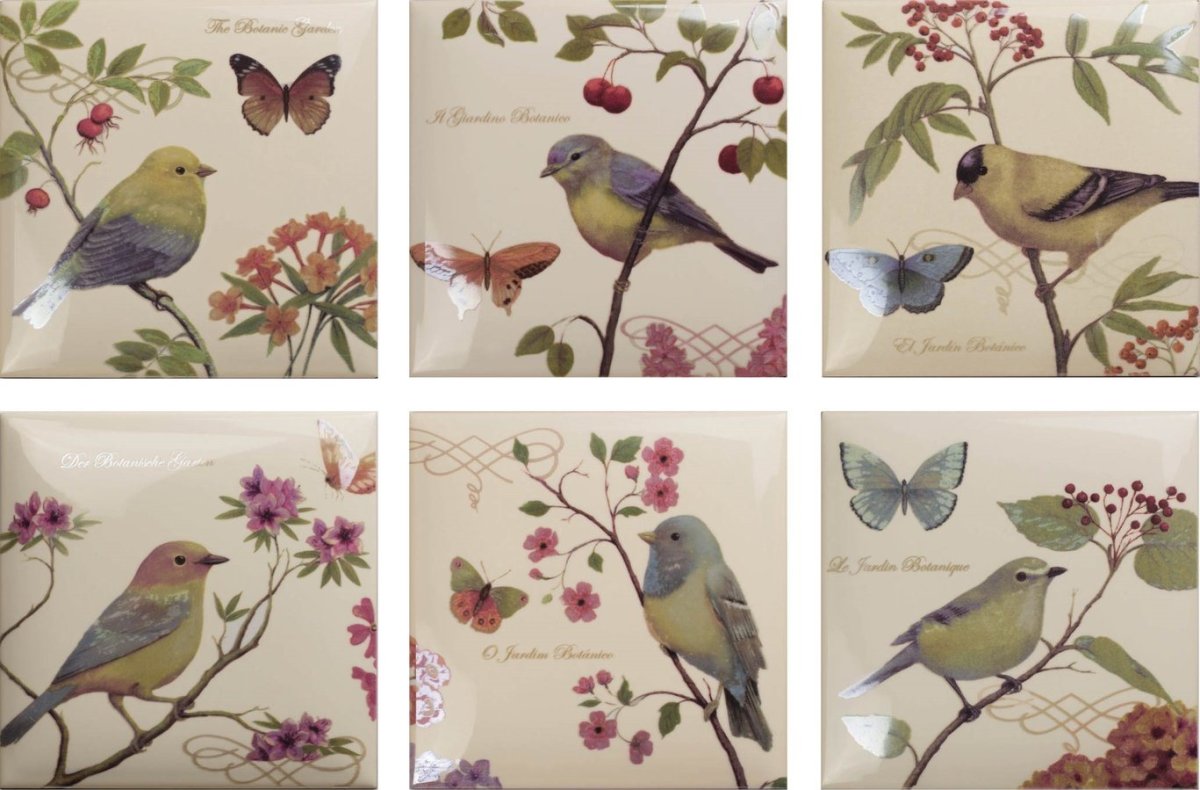 Плитка Bird Decors 6pz