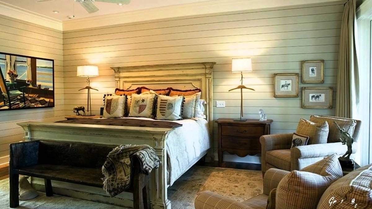 Спальня из клееного бруса