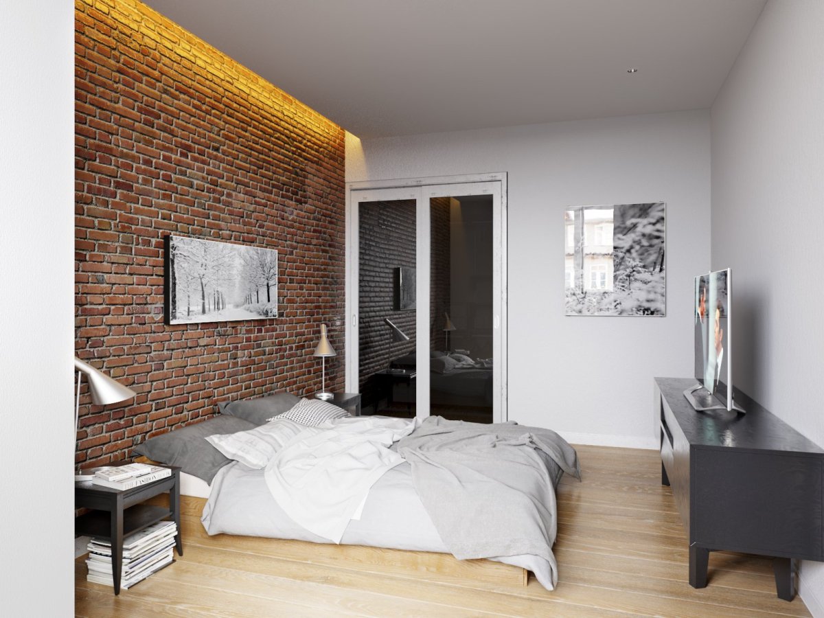 Штукатурка в стиле лофт