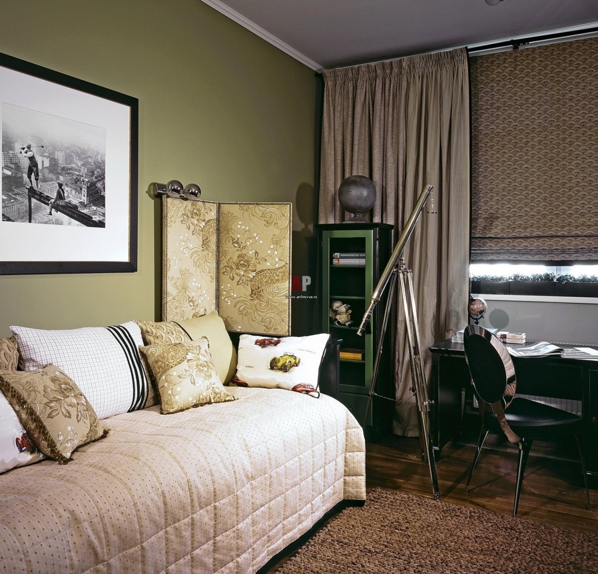 Покрывало занавески в стиле Прованс