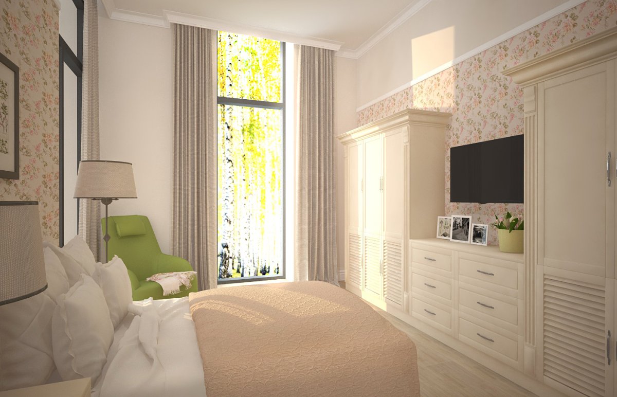 Интерьер комнаты для бабушки