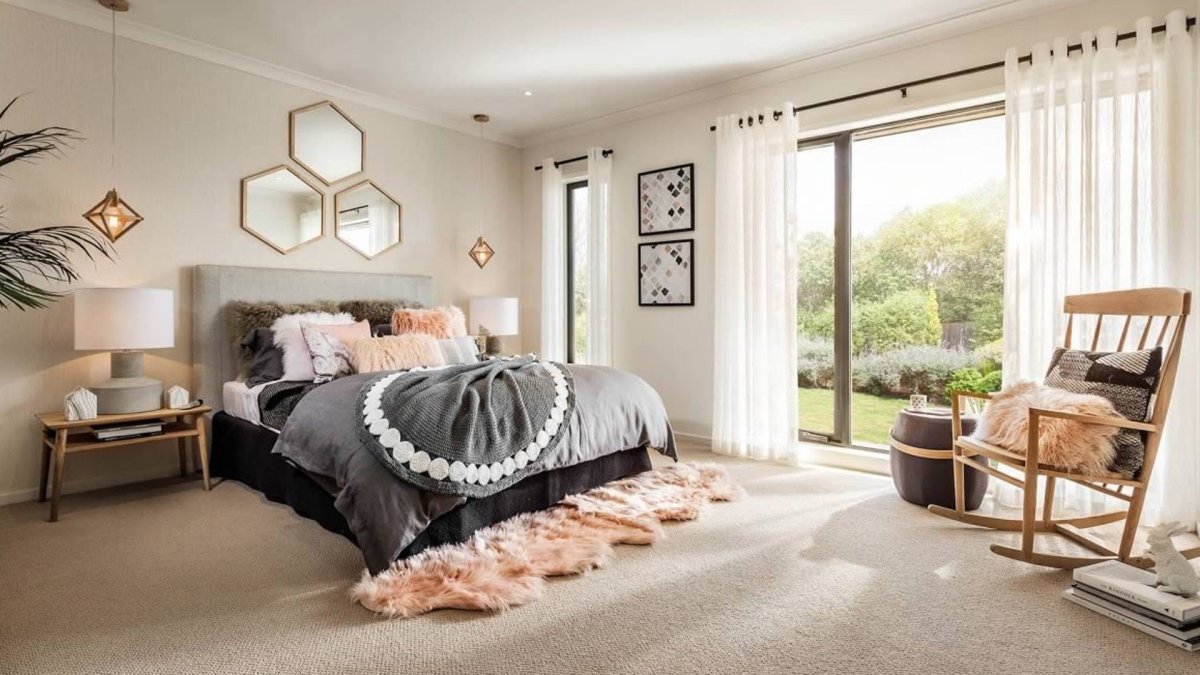 Кровать на полу