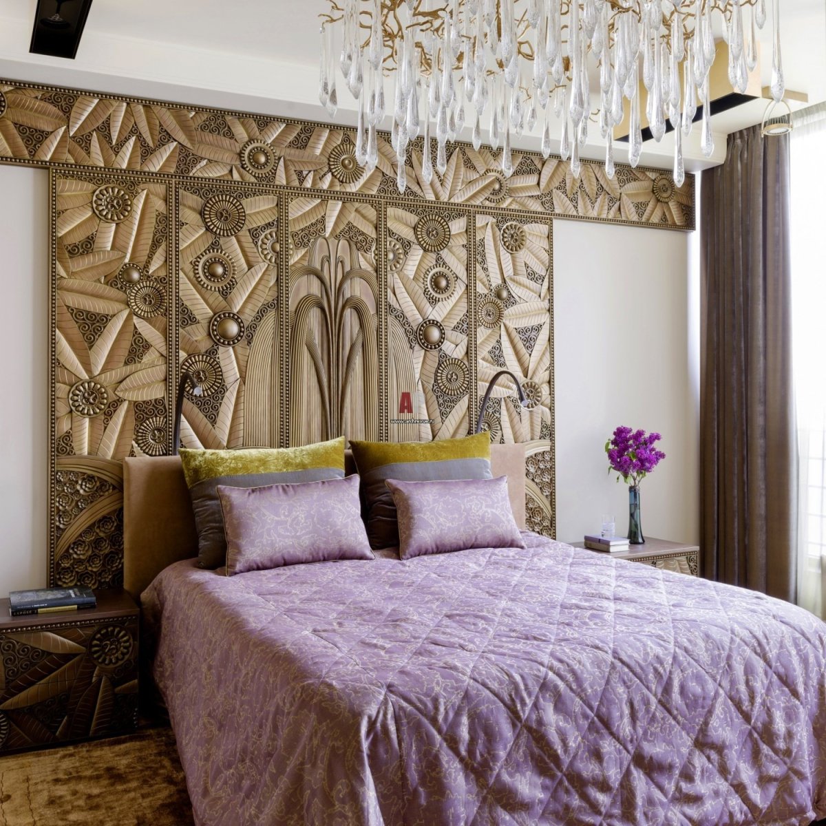 Декор стен в стиле Неоклассика