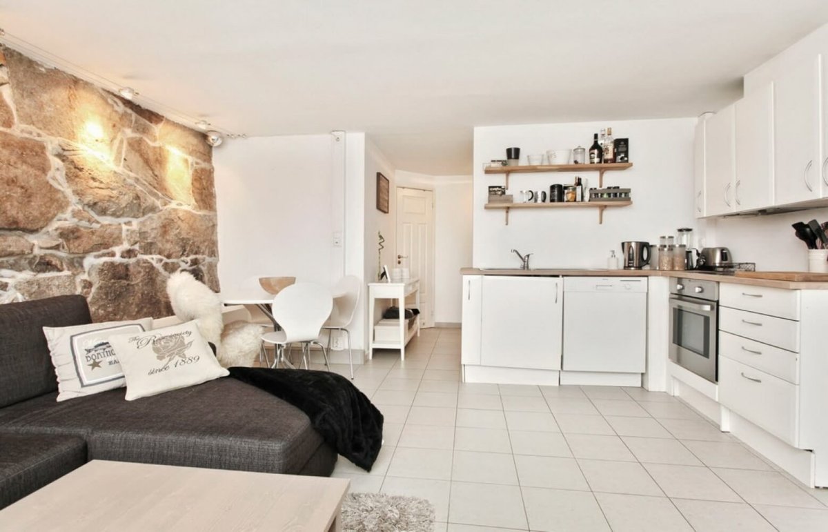 Зонирование кухни и спальни