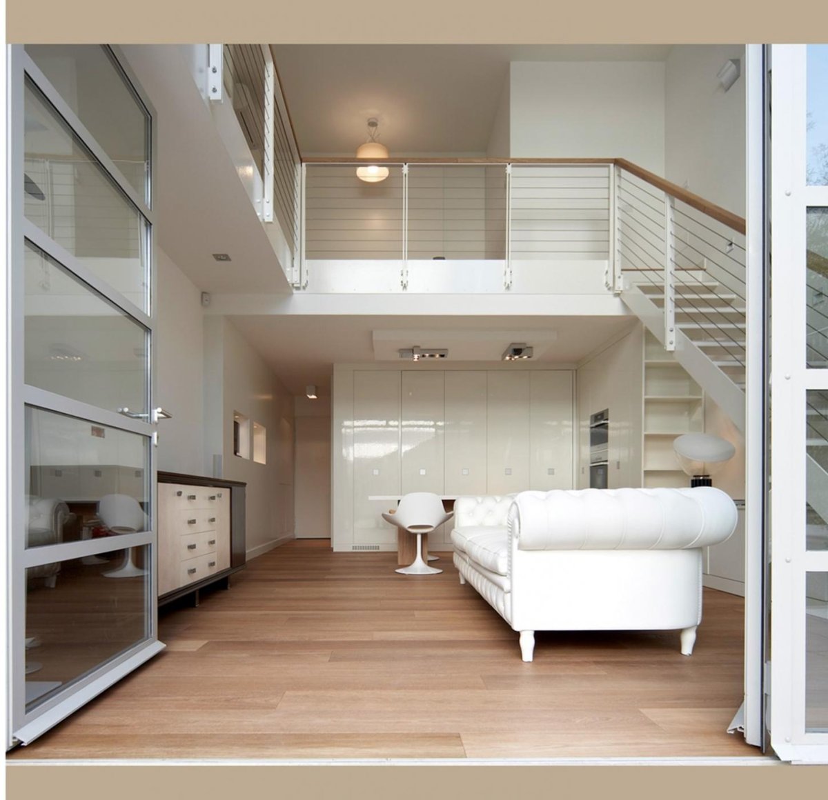 Двухуровневая спальня