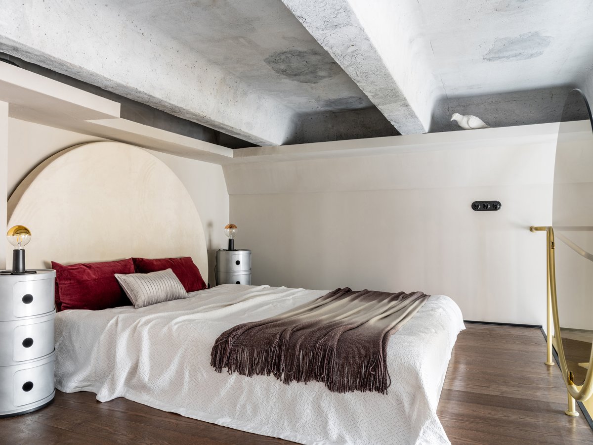 Двухъярусные кровати с гардеробной