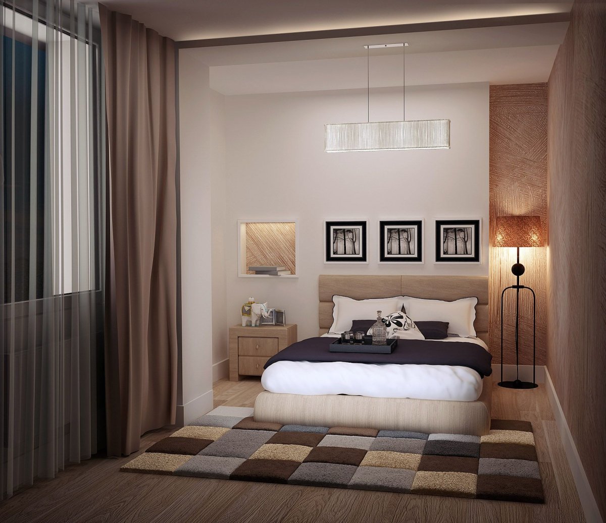 Спальня в Московской квартире