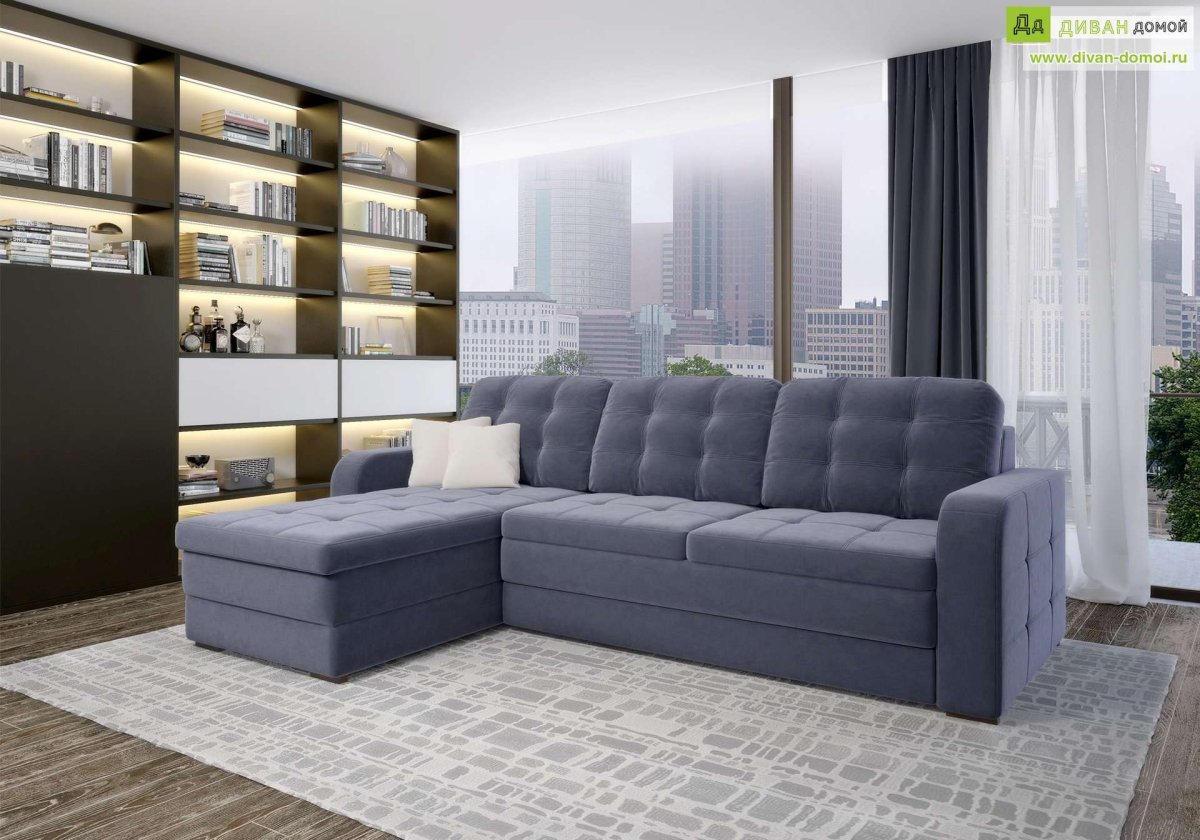 Модульные диваны в интерьере гостиной