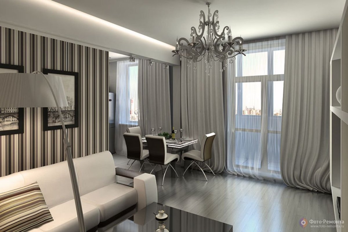 Кровать с балдахином в квартире