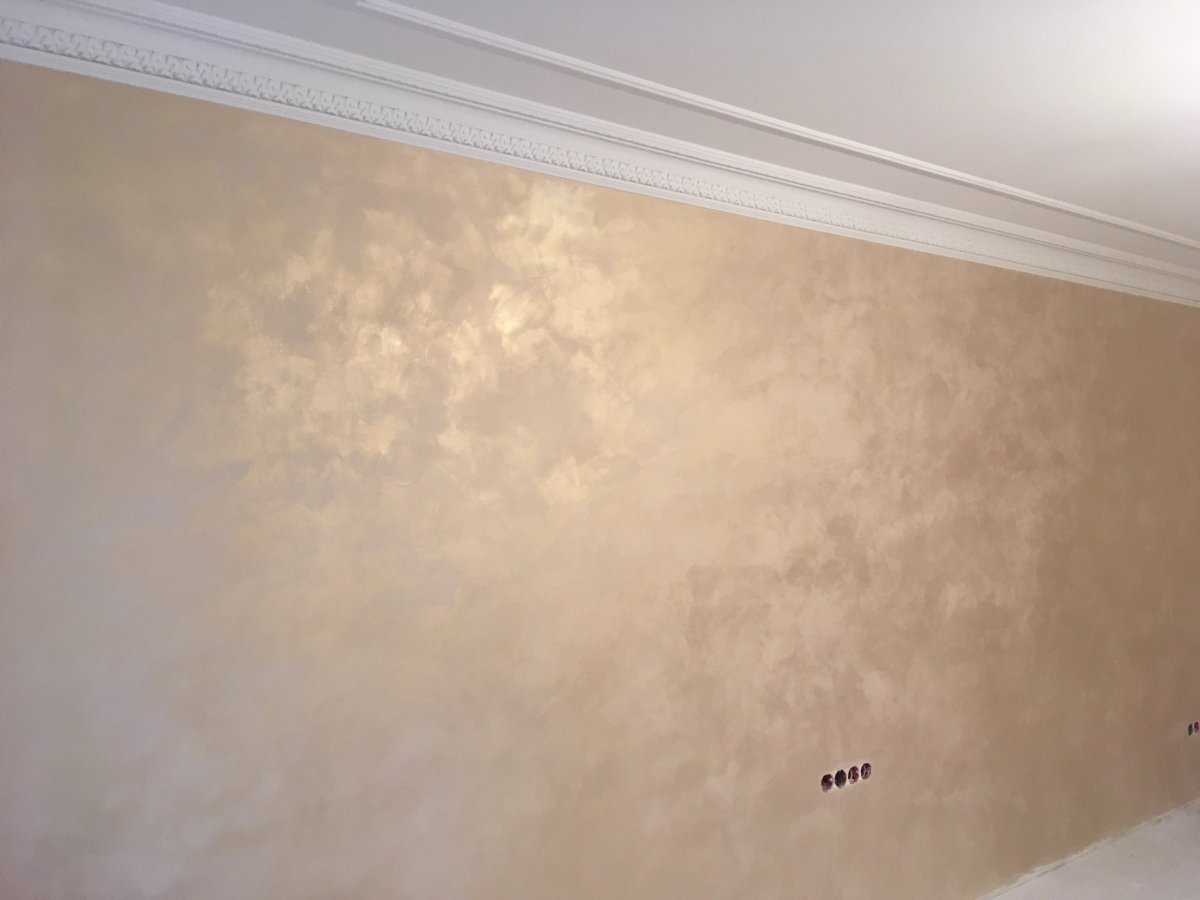 Мокрый шелк фиолетовый