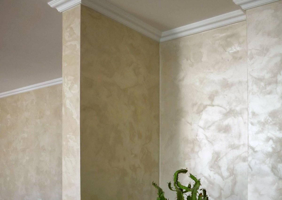 Венецианская штукатурка мокрый шелк