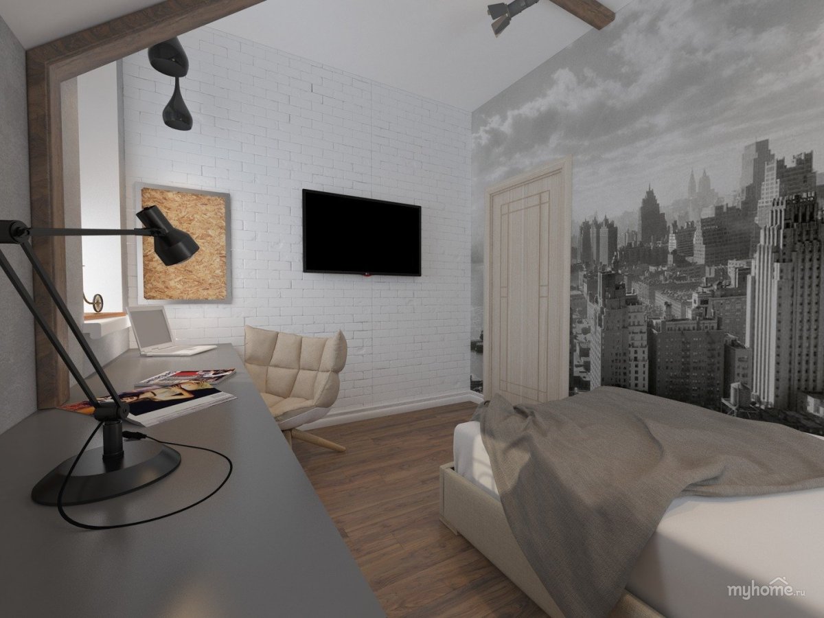 Интерьер комнаты для молодого человека 22 года