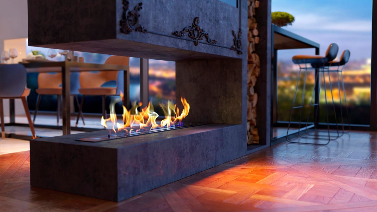 Газовый камин Boley 74