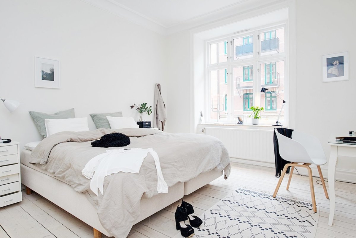 Комната в сером стиле