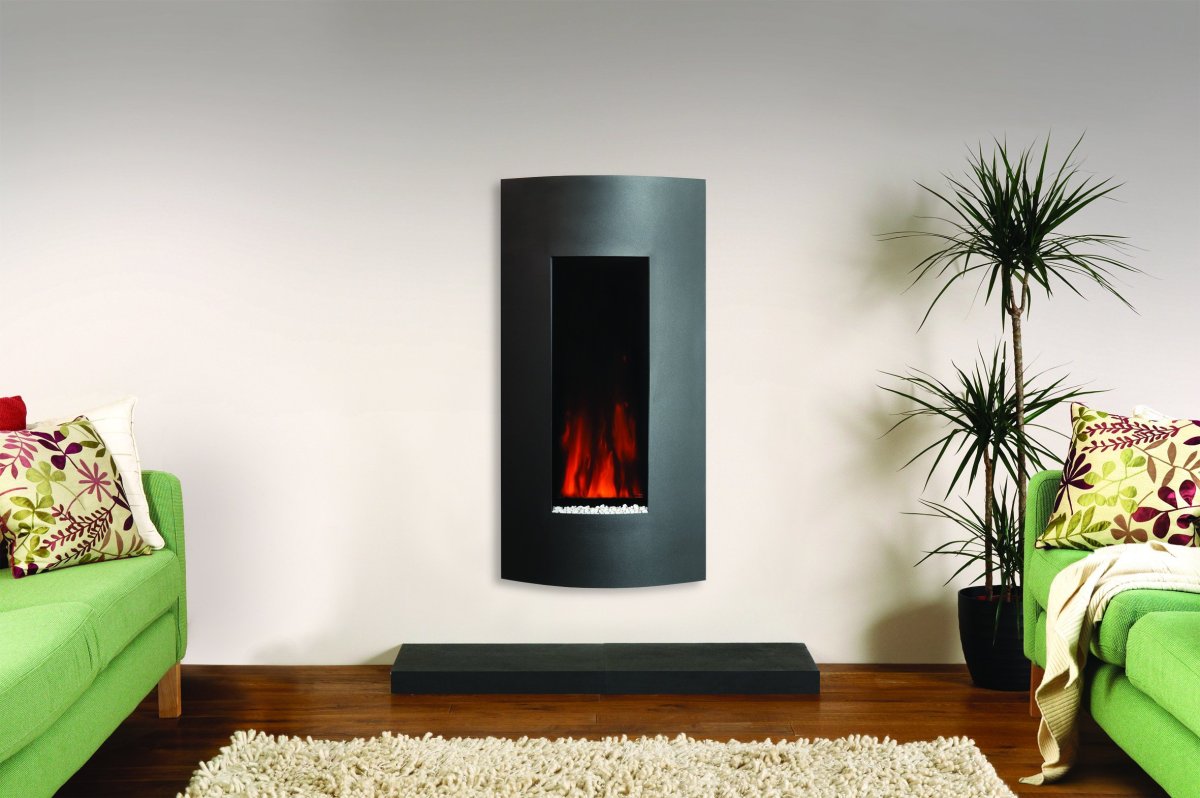 Уличный камин электрический