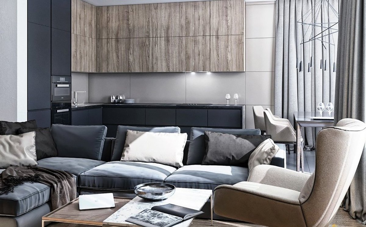 Ультрасовременный стиль в интерьере