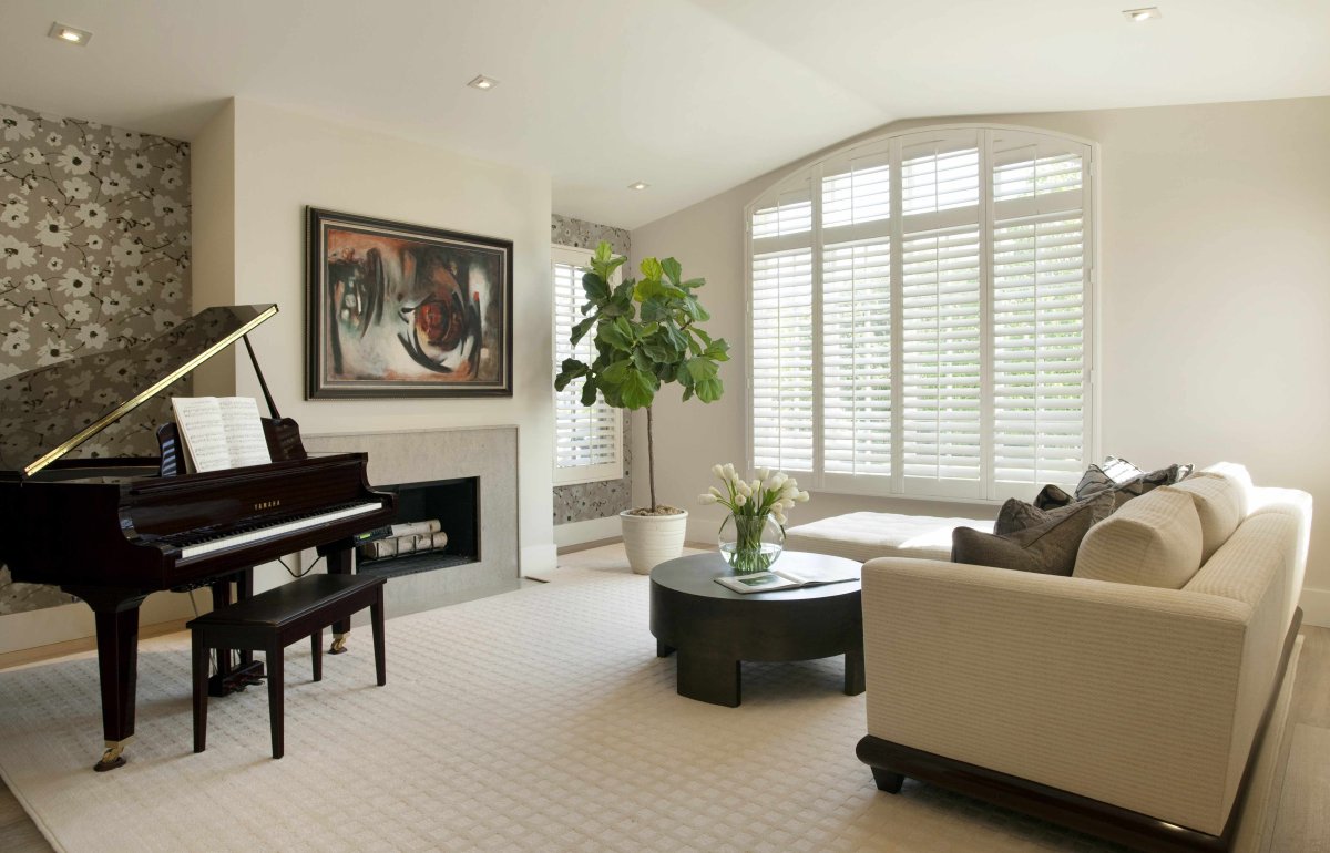 Рояль в интерьере