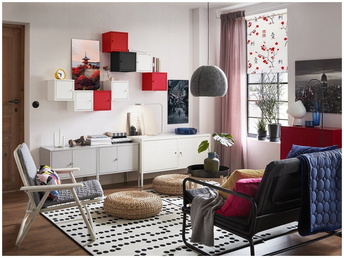 ЛИКСГУЛЬТ икеа в интерьере