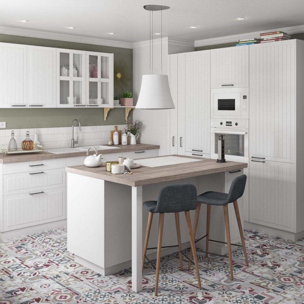 Кухня тортора Леруа в интерьере