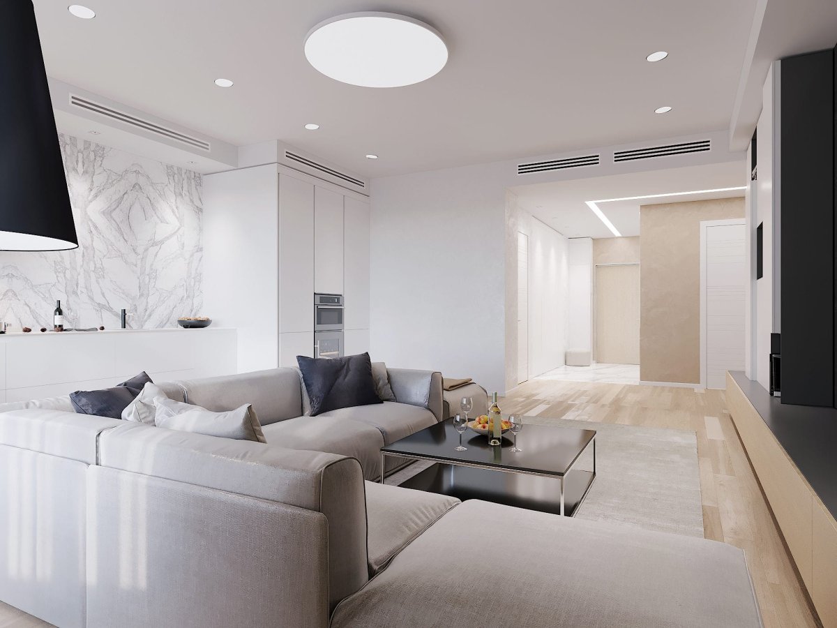 Накладные светильники в интерьере 2021