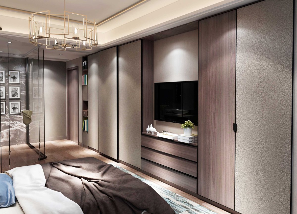 Гардеробная в спальне